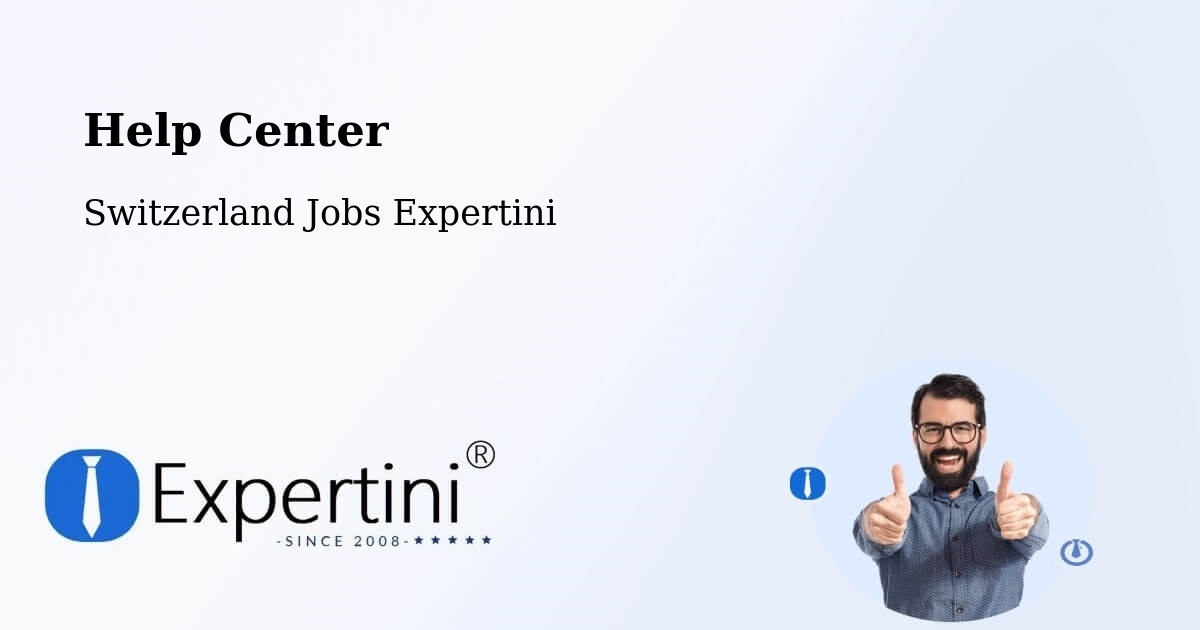 Help Center – Onex - Switzerland Jobs Expertini